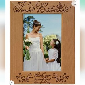 Brand New Junior Bridesmaid picture frame